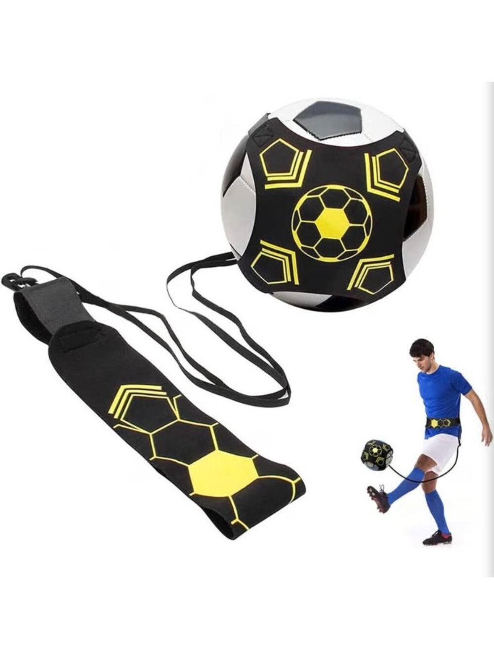 NEW Solo Soccer Kick Trainer Belt